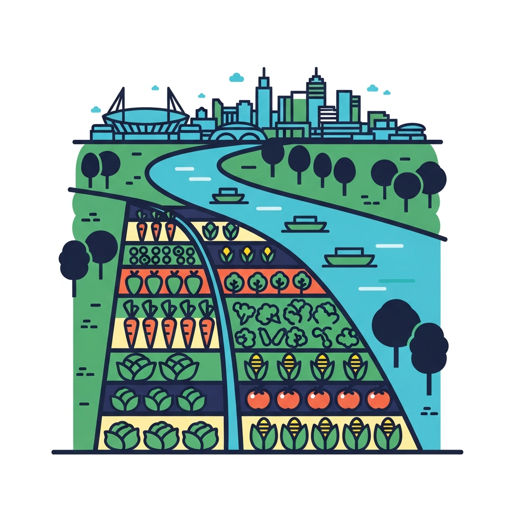 Marden suburb illustration