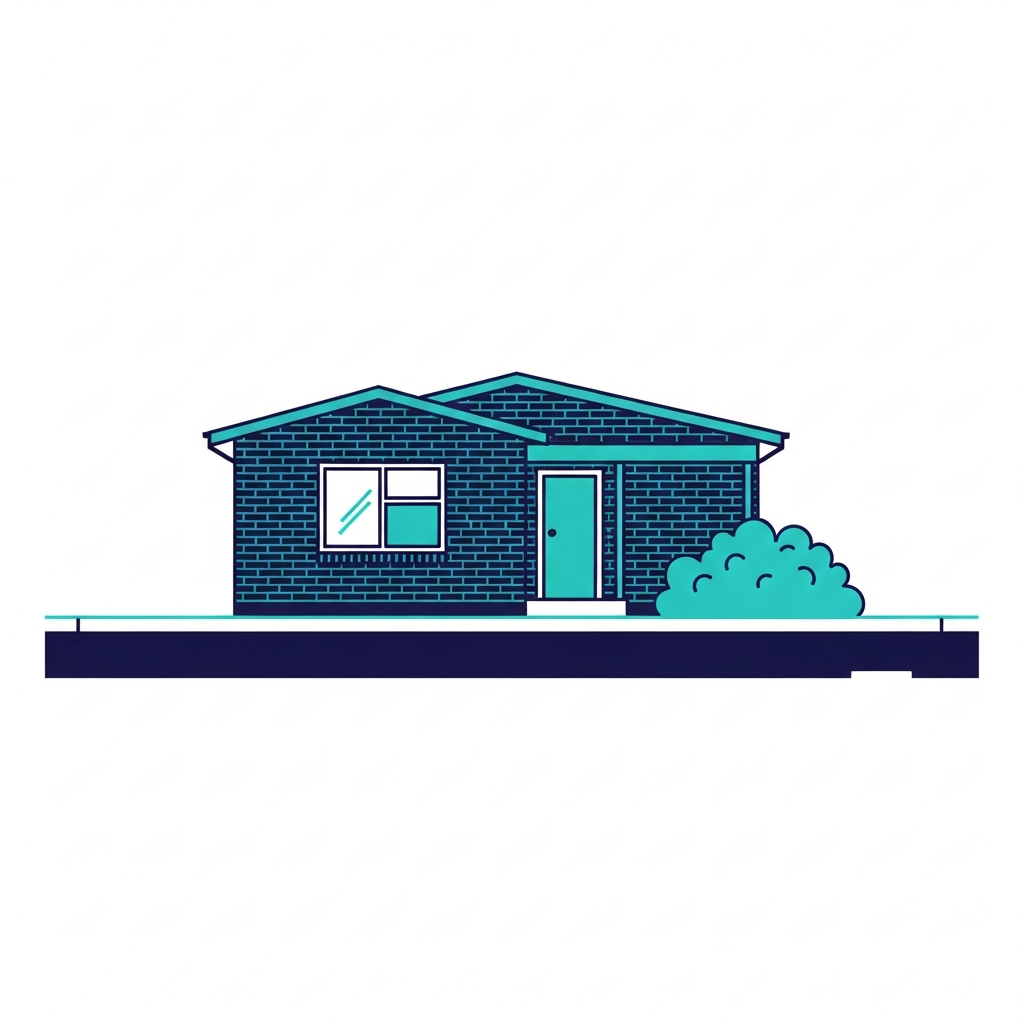 Northfield suburb illustration